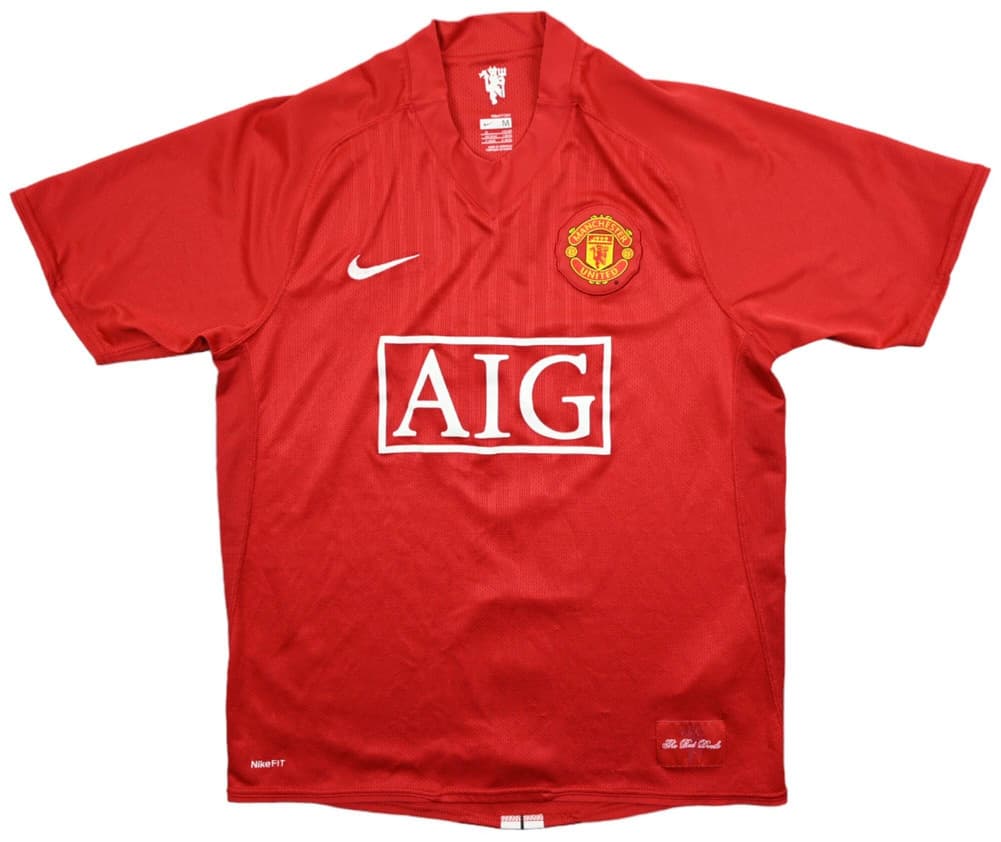 Manchester United shirt photographed for authentication